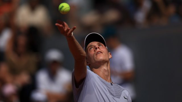 Denis Shapovalov of Canada successfully advances past the second round at the French Open.