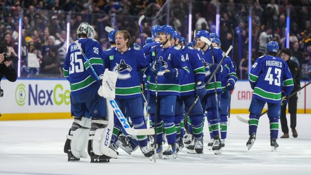 Elias Lindholm of the Canucks will be absent from game against Kings and is listed as day-to-day