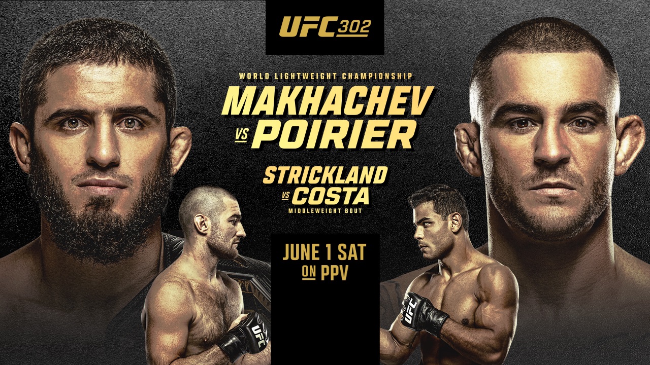 Makhachev and Poirier to Compete in High-Stakes Main Event at UFC 302