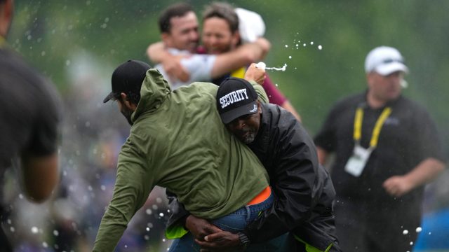 Adam Hadwin from Canada takes the lead at the Memorial tournament