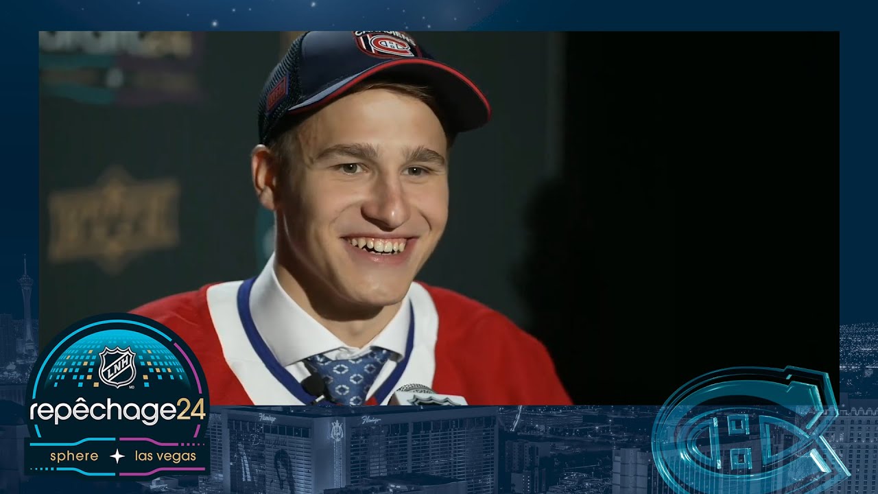 Celine Dion assists Canadiens in choosing Ivan Demidov as the No. 5 pick in the 2024 NHL Draft