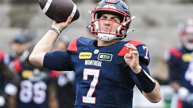 Fajardo throws first touchdown of CFL season to Philpot for Alouettes