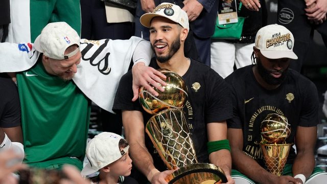 Oshae Brissett of the Celtics becomes the latest Canadian to win an NBA championship