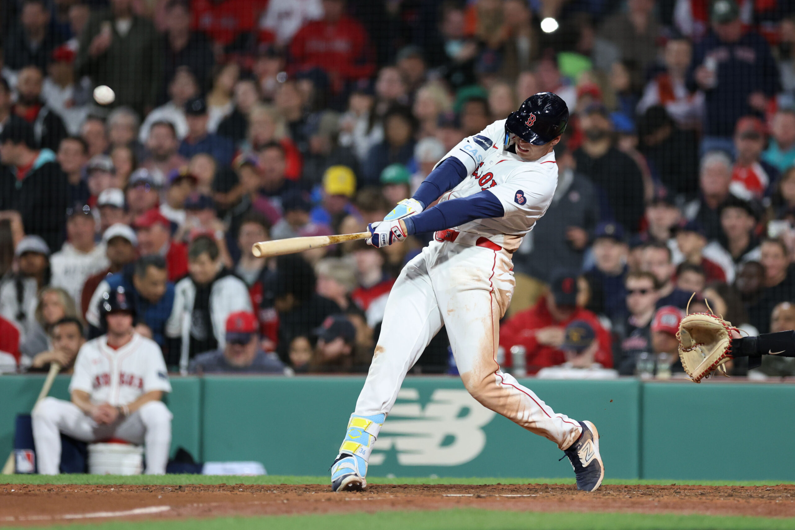 Red Sox hit four home runs, including two solo shots off Kikuchi