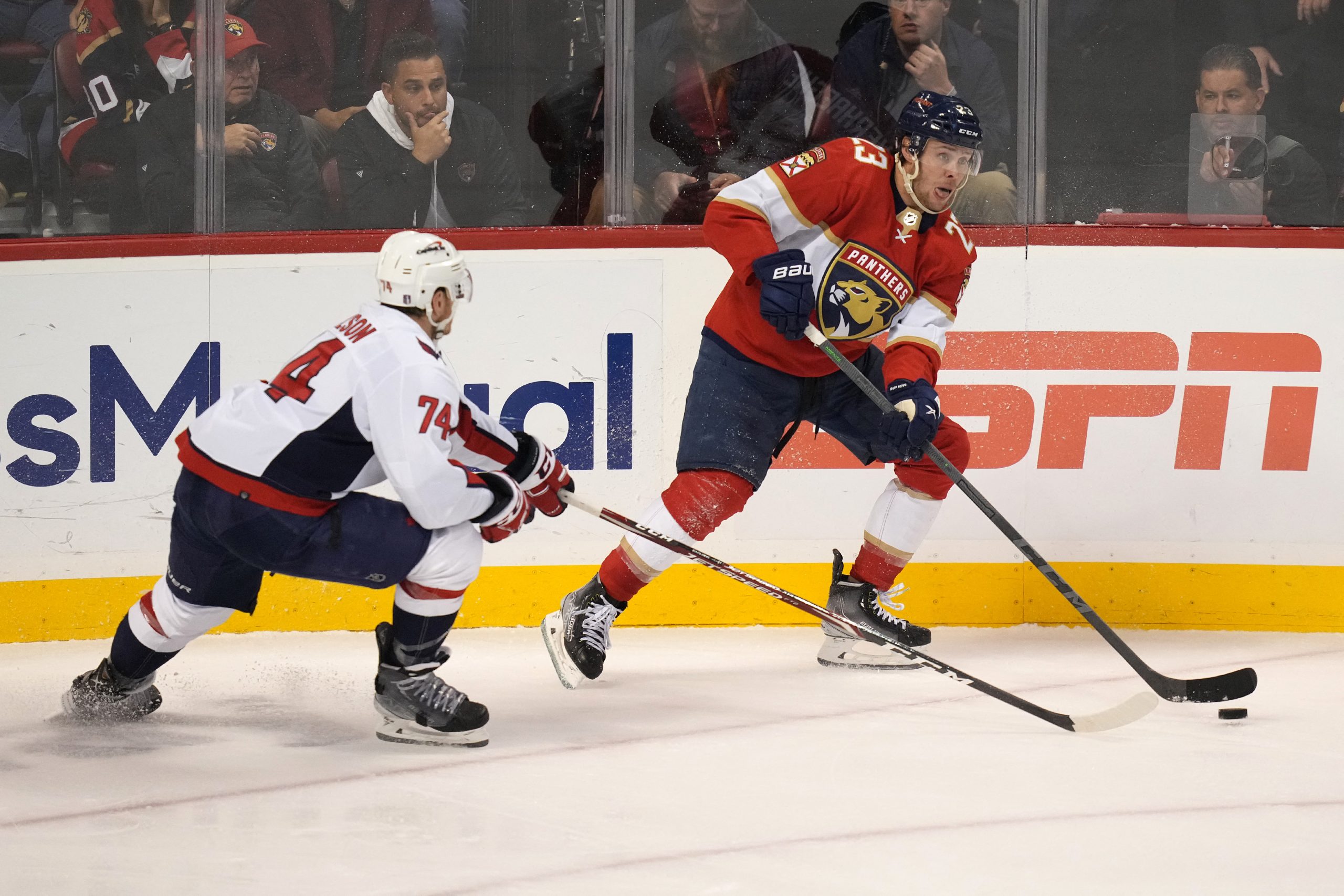 Verhaeghe’s tip-in gives Panthers early lead in Game 7