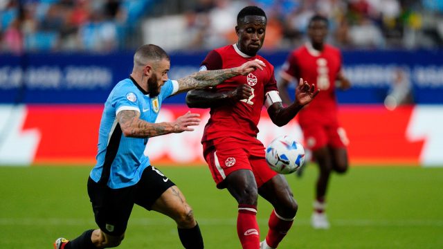 Alphonso Davies not included in Canada's starting lineup against Uruguay