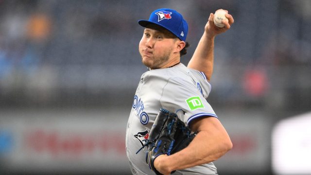 Blue Jays force Rangers starter Michael Lorenzen out of game in first inning