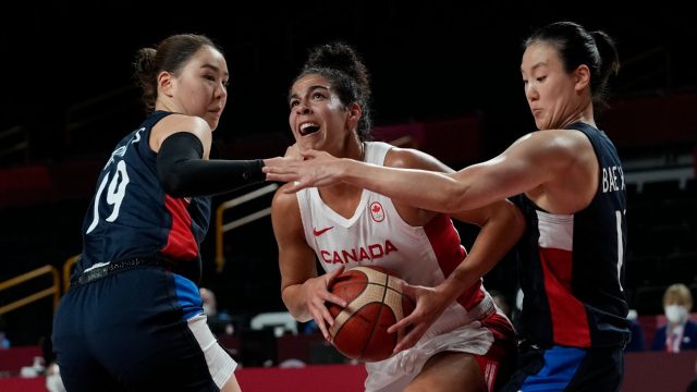 Canada's women's basketball team falls to Belgium in pre-Olympic match