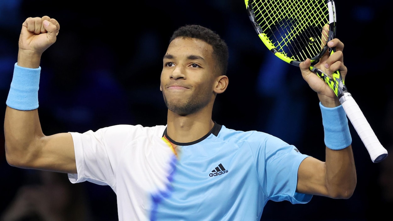 Felix Auger-Aliassime of Canada emerges victorious in opening match of tournament in Switzerland