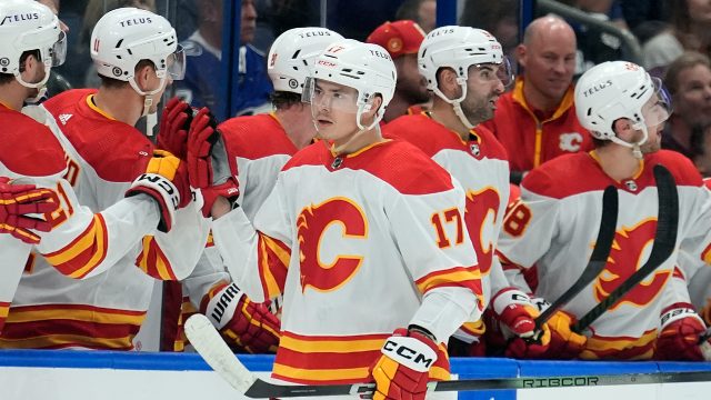 Lomberg signs with Flames as part of team’s new flexible strategy