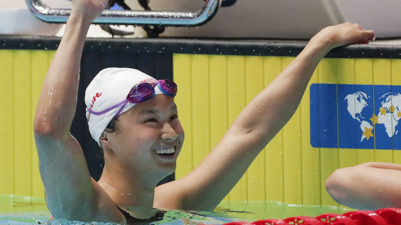 Maggie Mac Neil of Canada misses out on Olympic podium, while Harvey advances to final