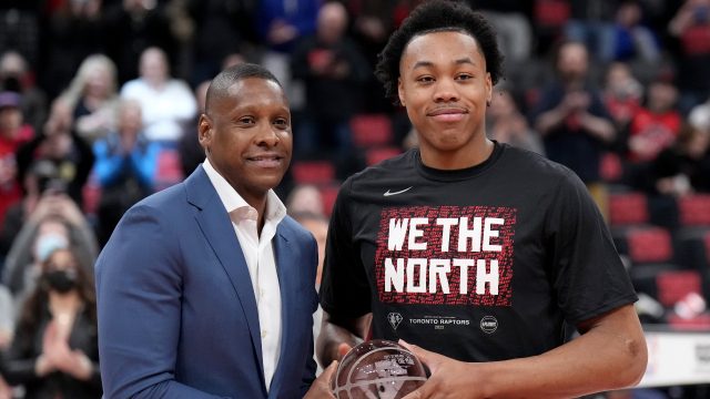 Masai Ujiri of the Raptors continues to address situation involving Sasha Vezenkov