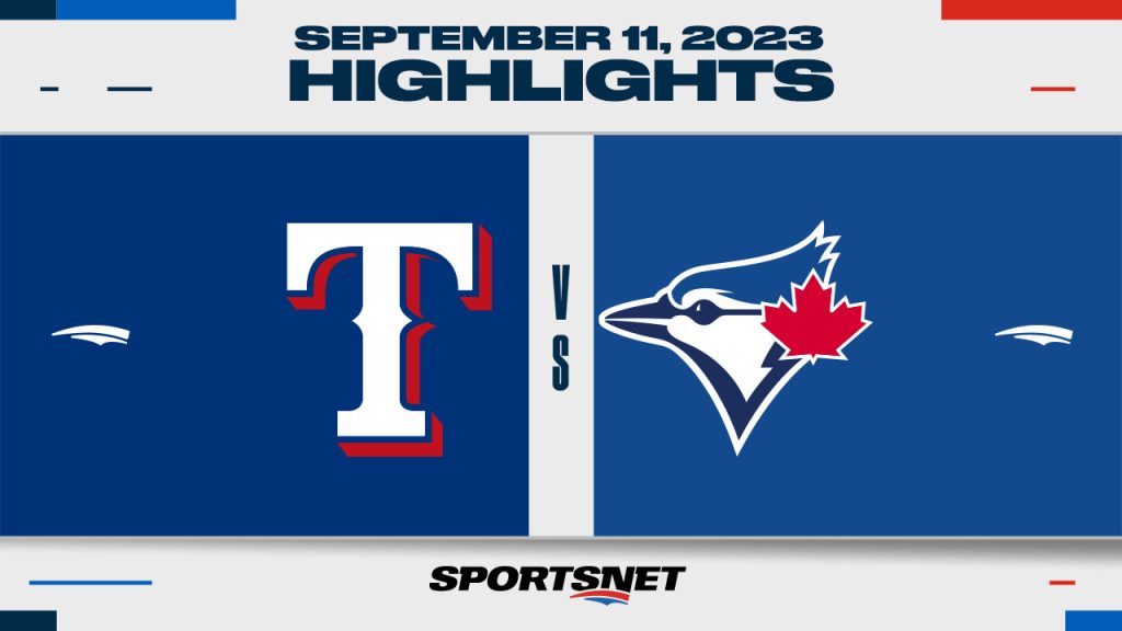 Toronto Blue Jays face off against the Texas Rangers on Sportsnet