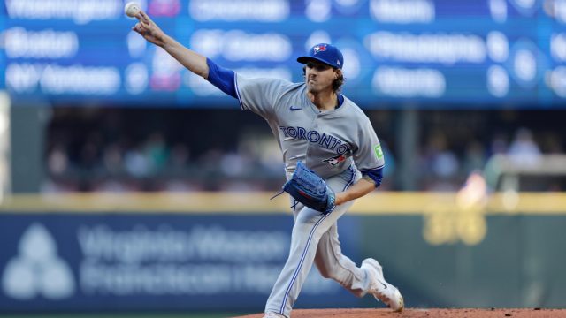 Vladimir Guerrero Jr. of the Blue Jays is becoming increasingly comfortable with his swing each day