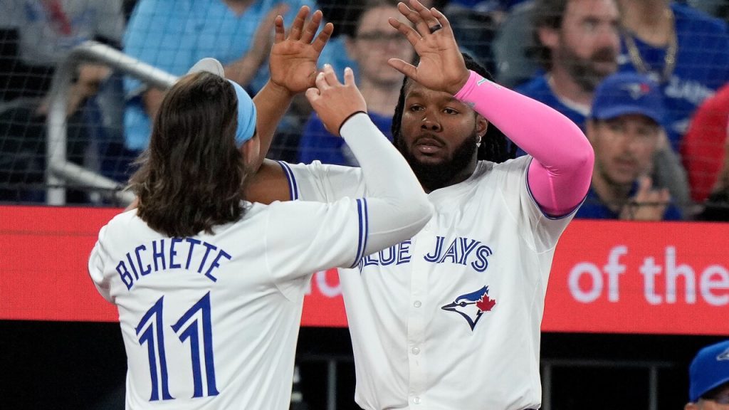 What are the next steps for the Blue Jays regarding Bichette and Guerrero Jr. with uncertain futures?