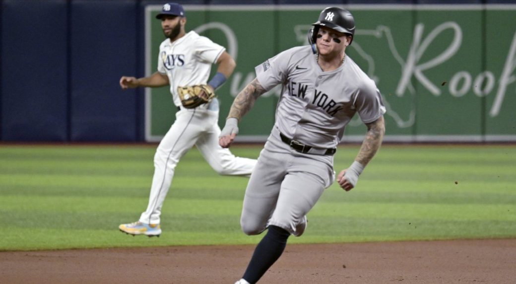 Yankees lose fourth consecutive series to Rays