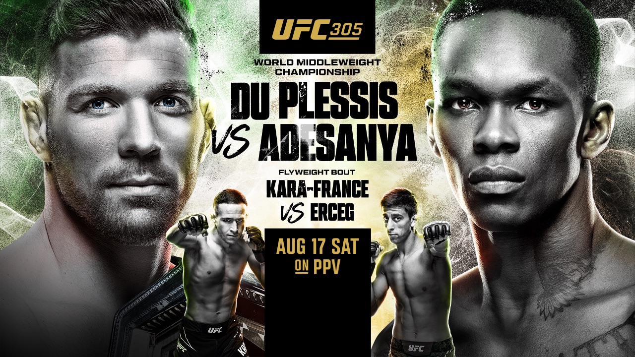 Adesanya expresses strong emotions towards Du Plessis during intense UFC 305 press conference