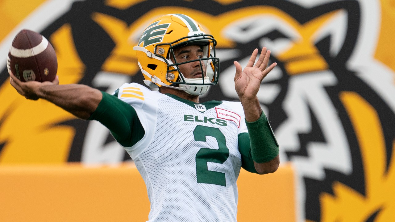 Bethel-Thompson to start at QB for Elks against Tiger-Cats as Ford is ruled out