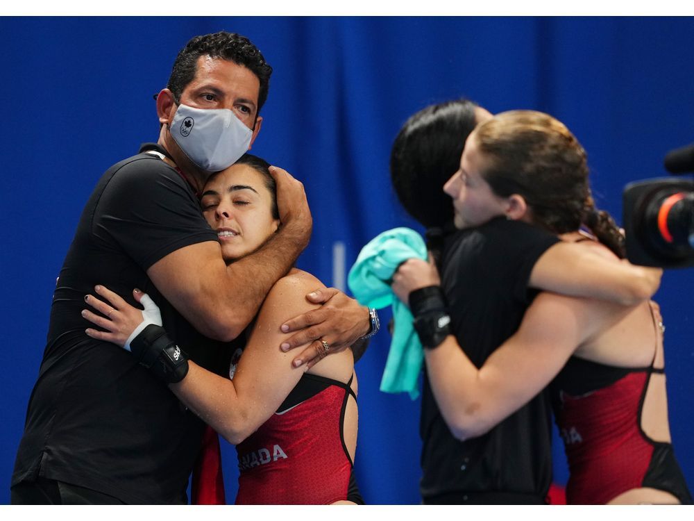 Caeli McKay of Canada finishes in fourth place for the third time at the Olympics