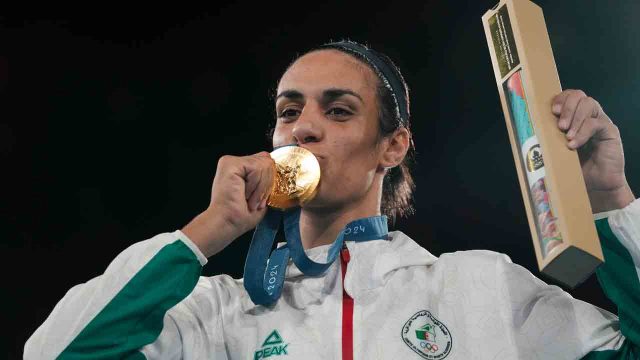 French prosecutors are investigating gender-based cyber harassment targeting Algerian Olympic champion Imane Khelif.