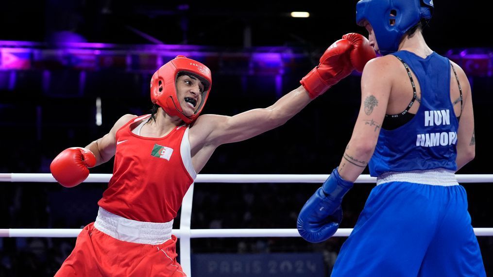 Imane Khelif of Algeria Clinches Gold Medal in Women's Welterweight Boxing