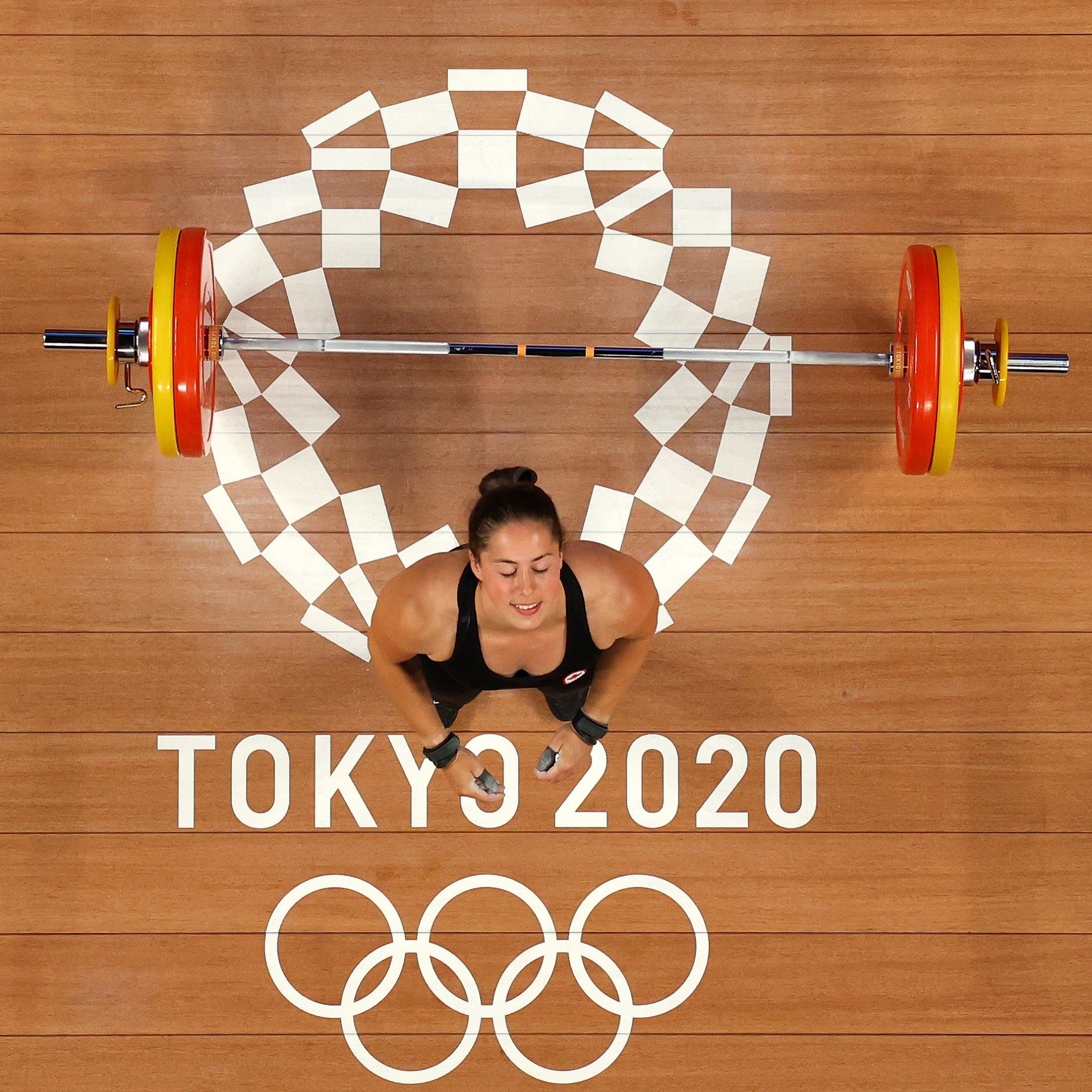 Maude Charron of Canada Wins Silver in Olympic Women's Weightlifting