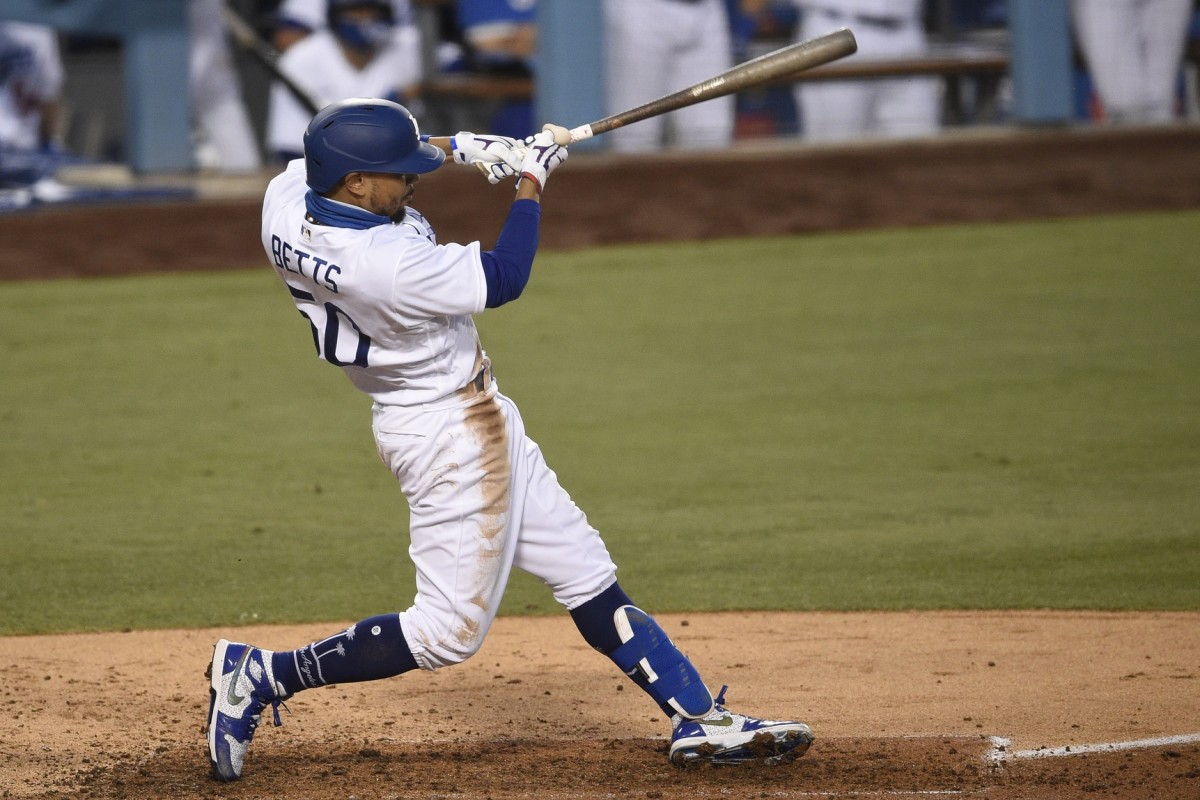 Mookie Betts hits two-run homer in return to Dodgers’ lineup