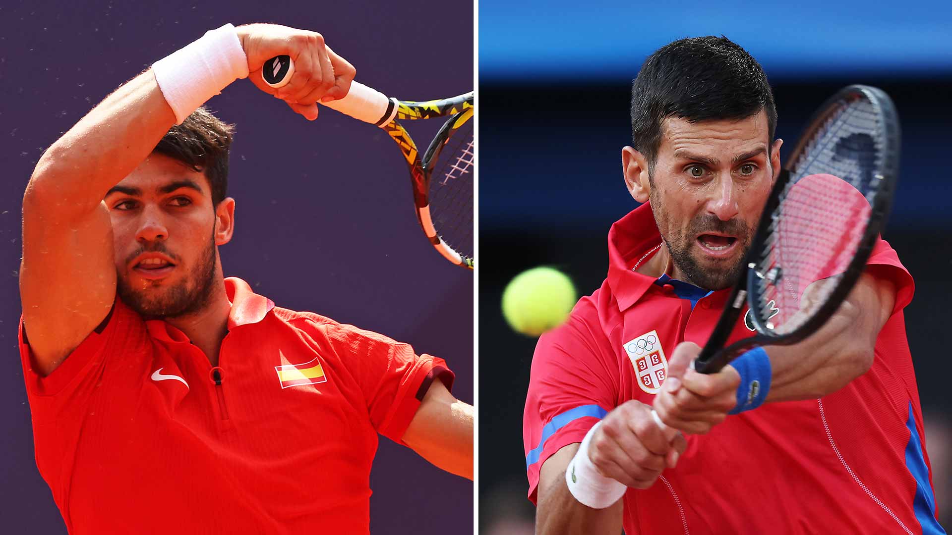 Novak Djokovic defeats Carlos Alcaraz to win his first Olympic gold medal