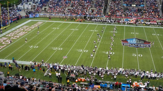 Rypien guides Bears to win over Texans in Hall of Fame game cut short by weather