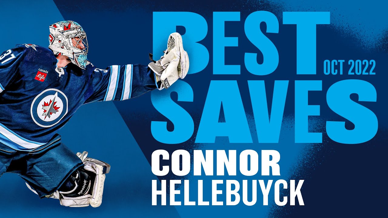 Top Saves by Connor Hellebuyck in the 2023-24 NHL Season