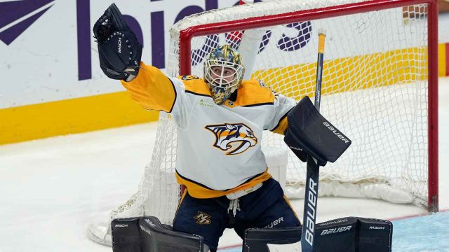 Trotz discusses Predators’ successful plan to develop goalie Yaroslav Askarov