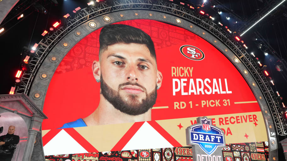 49ers rookie receiver Ricky Pearsall observes practice just 5 days post-shooting incident